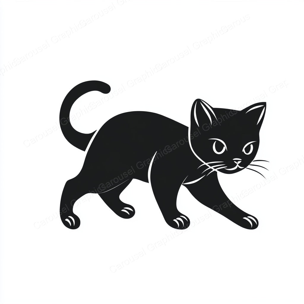 Kitten Vector Graphic preview