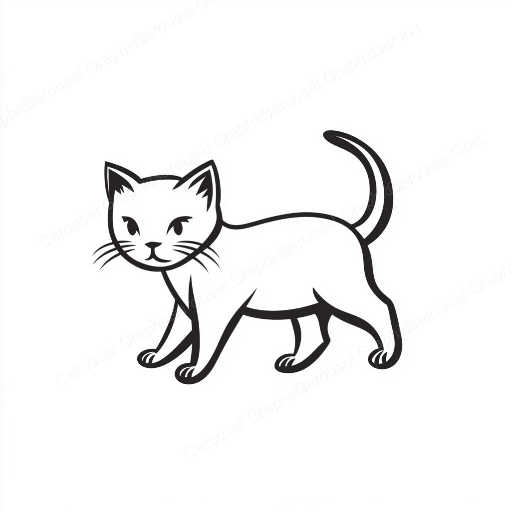 Kitten Vector Graphic preview