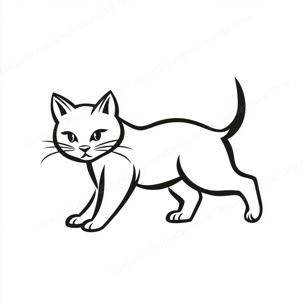 Kitten Vector Graphic preview
