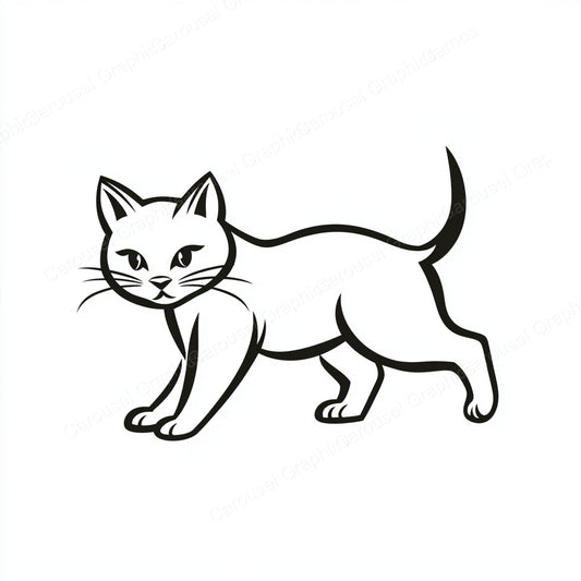 Kitten Vector Graphic preview