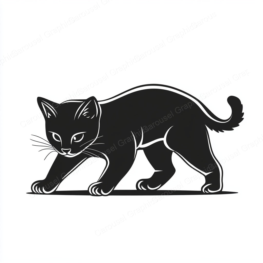 Kitten Vector Graphic preview
