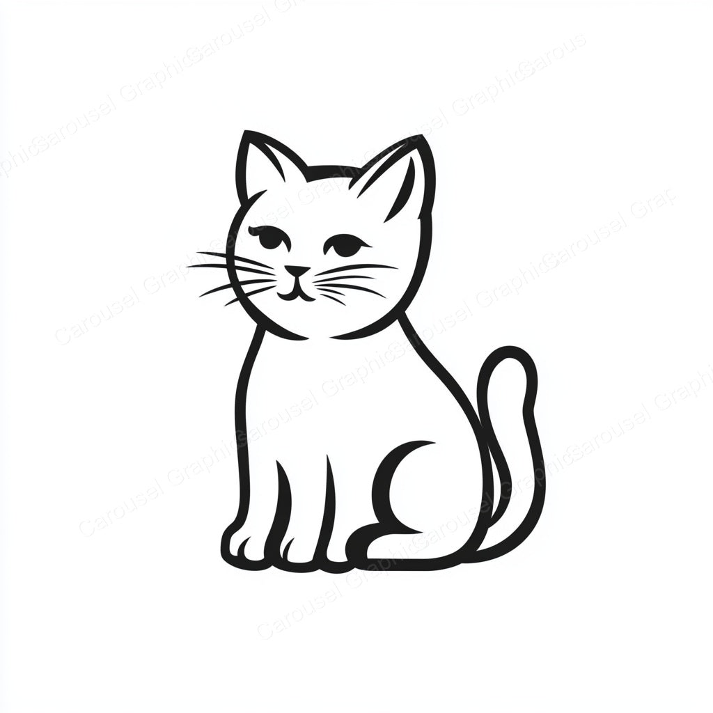 Kitten Vector Graphic preview
