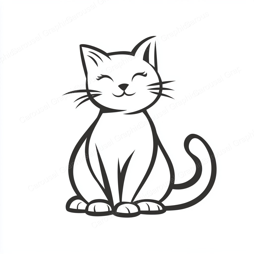 Kitten Vector Graphic preview