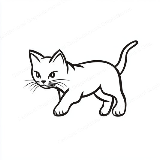 Kitten Vector Graphic preview