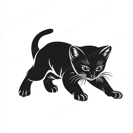Kitten Vector Graphic preview