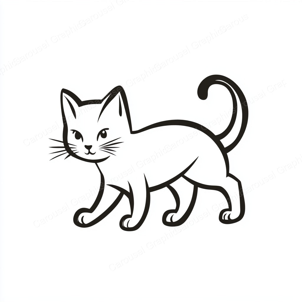 Kitten Vector Graphic preview