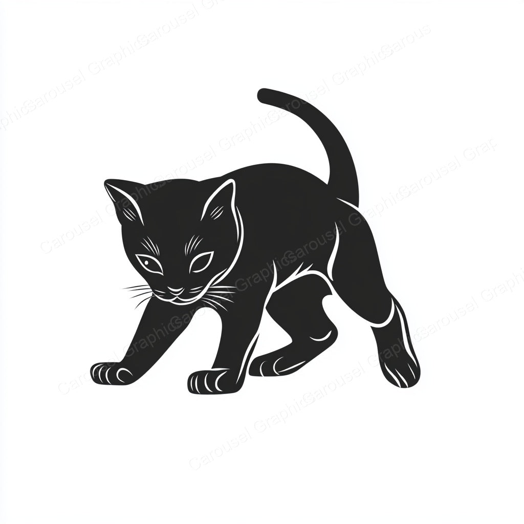 Kitten Vector Graphic preview