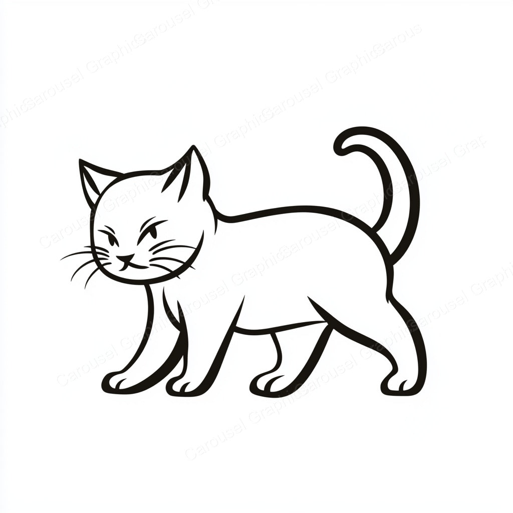 Kitten Vector Graphic preview