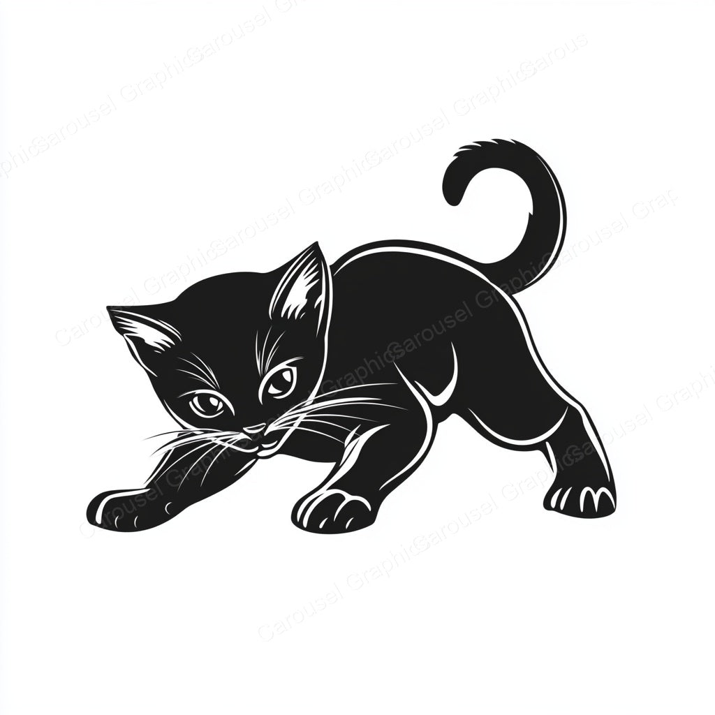 Kitten Vector Graphic preview