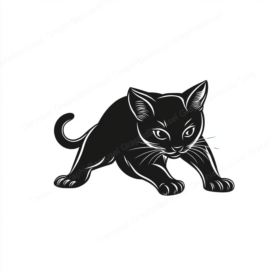 Kitten Vector Graphic preview