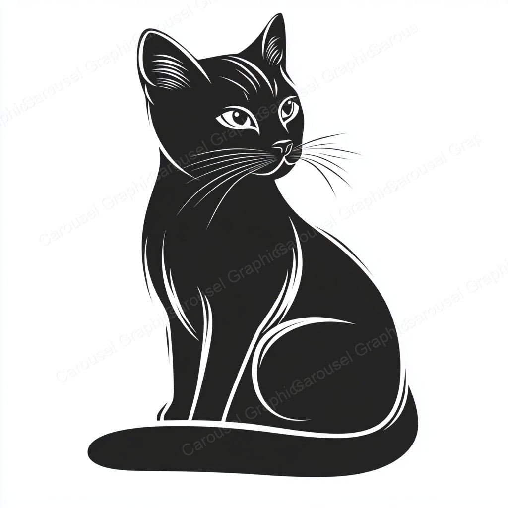 Kitten Vector Graphic preview