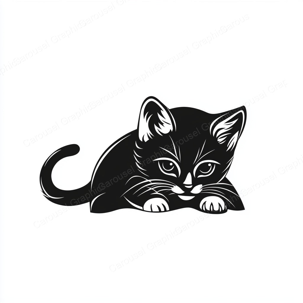 Kitten Vector Graphic preview