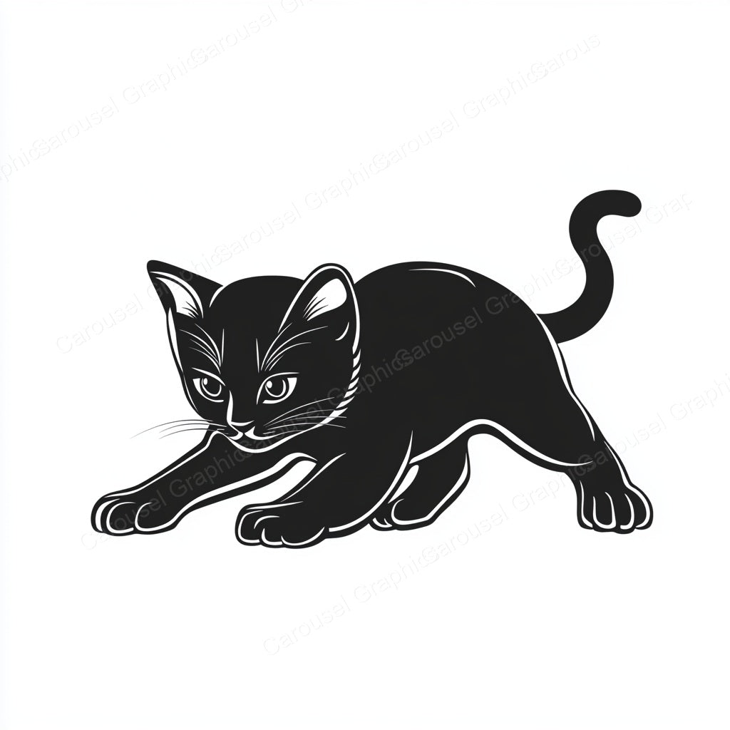 Kitten Vector Graphic preview