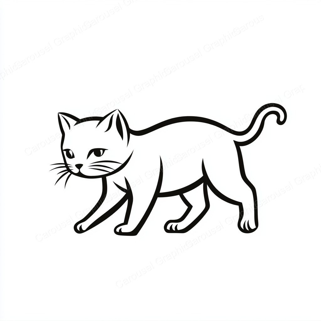 Kitten Vector Graphic preview