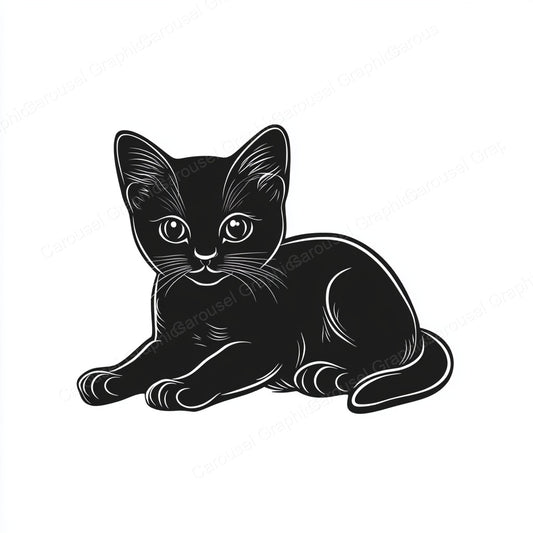 Kitten Vector Graphic preview