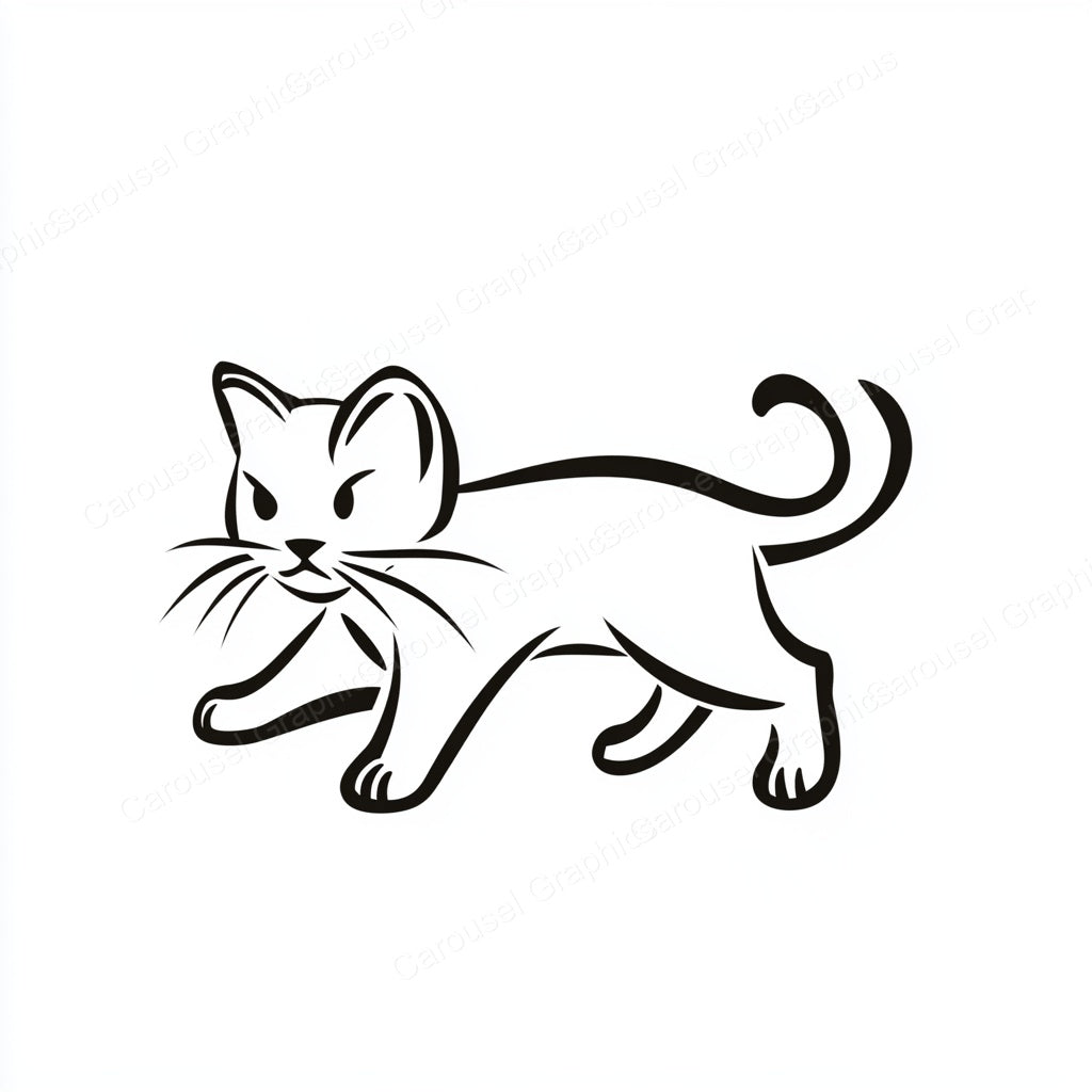 Kitten Vector Graphic preview
