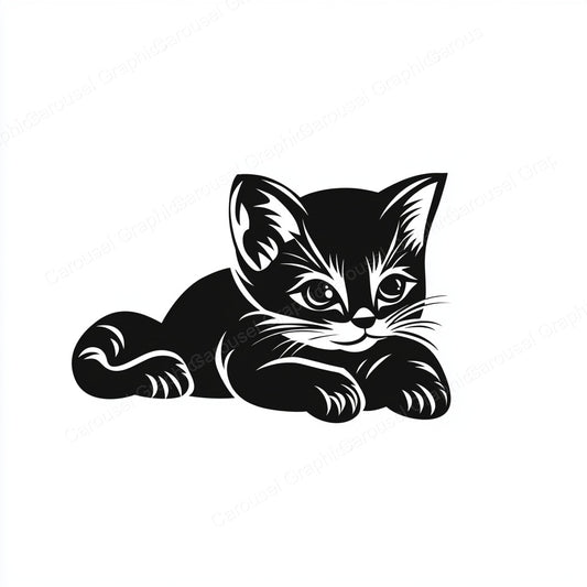Kitten Vector Graphic preview