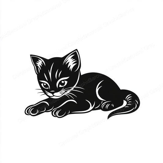 Kitten Vector Graphic preview