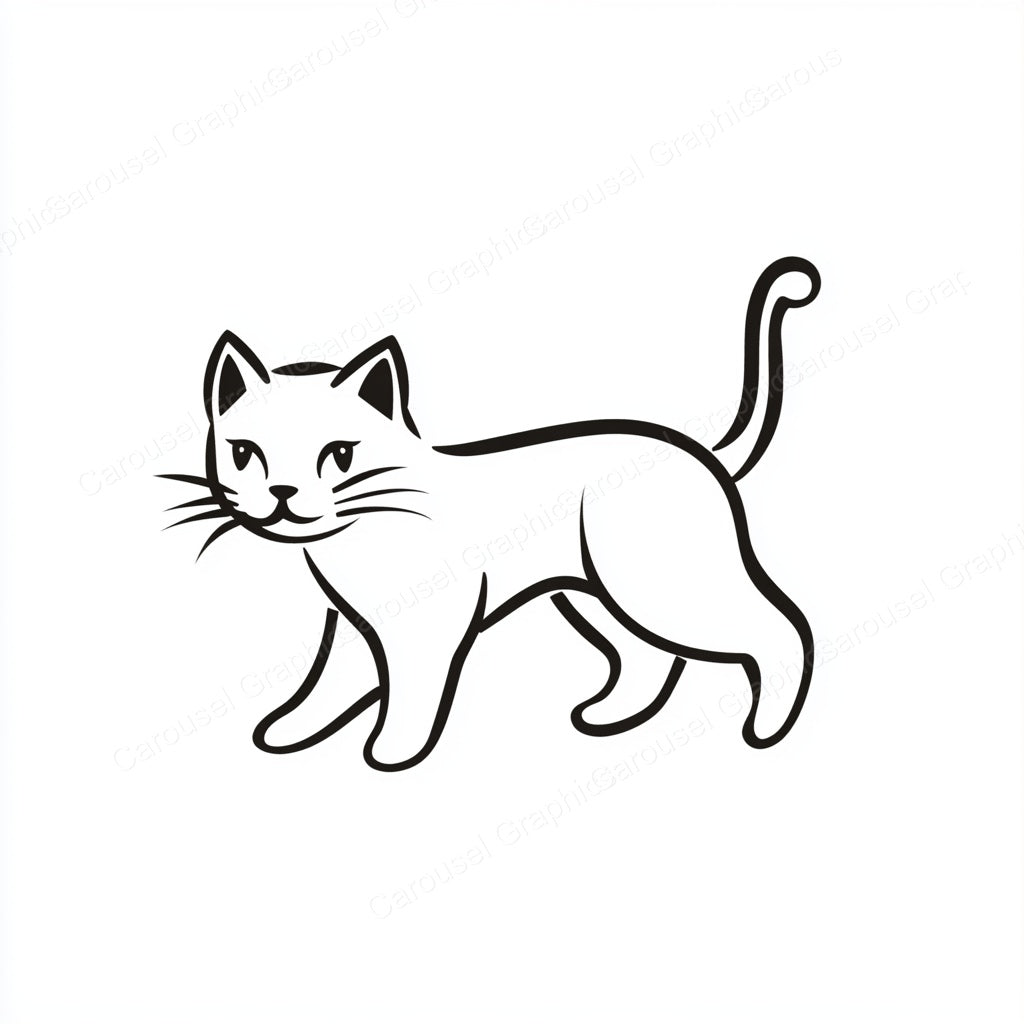 Kitten Vector Graphic preview