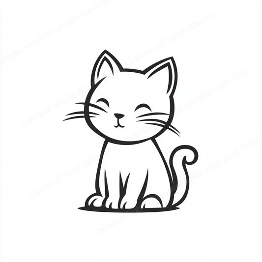 Kitten Vector Graphic preview