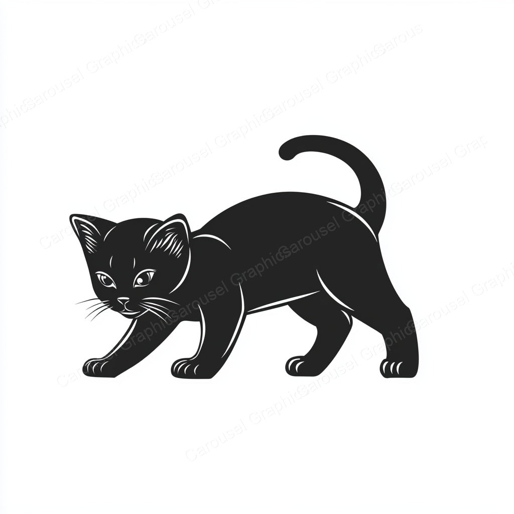 Kitten Vector Graphic preview