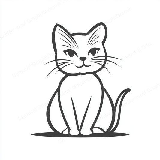 Kitten Vector Graphic preview