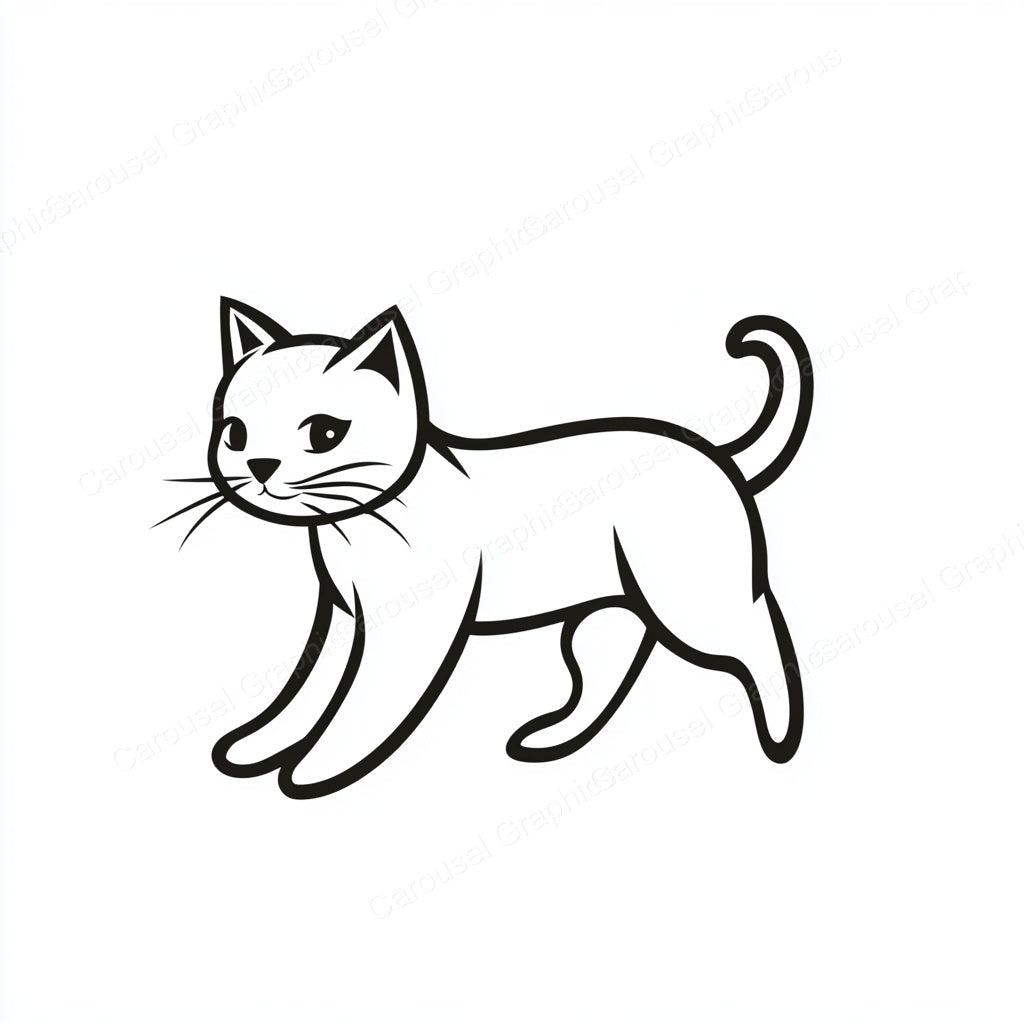 Kitten Vector Graphic preview