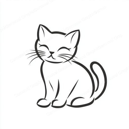 Kitten Vector Graphic preview