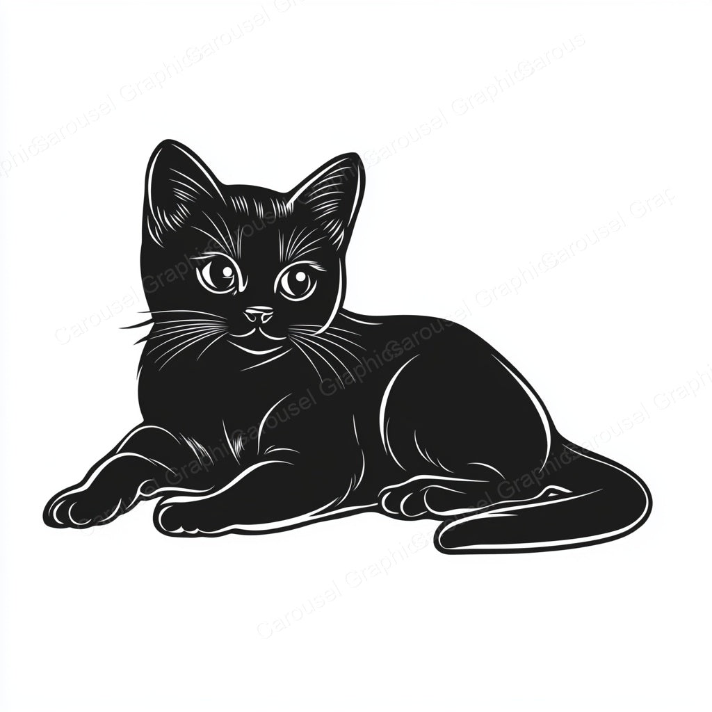 Kitten Vector Graphic preview