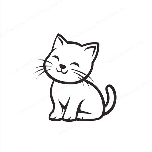 Kitten Vector Graphic preview
