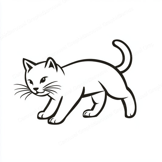 Kitten Vector Graphic preview