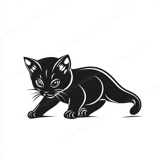 Kitten Vector Graphic preview