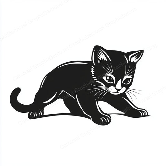 Kitten Vector Graphic preview