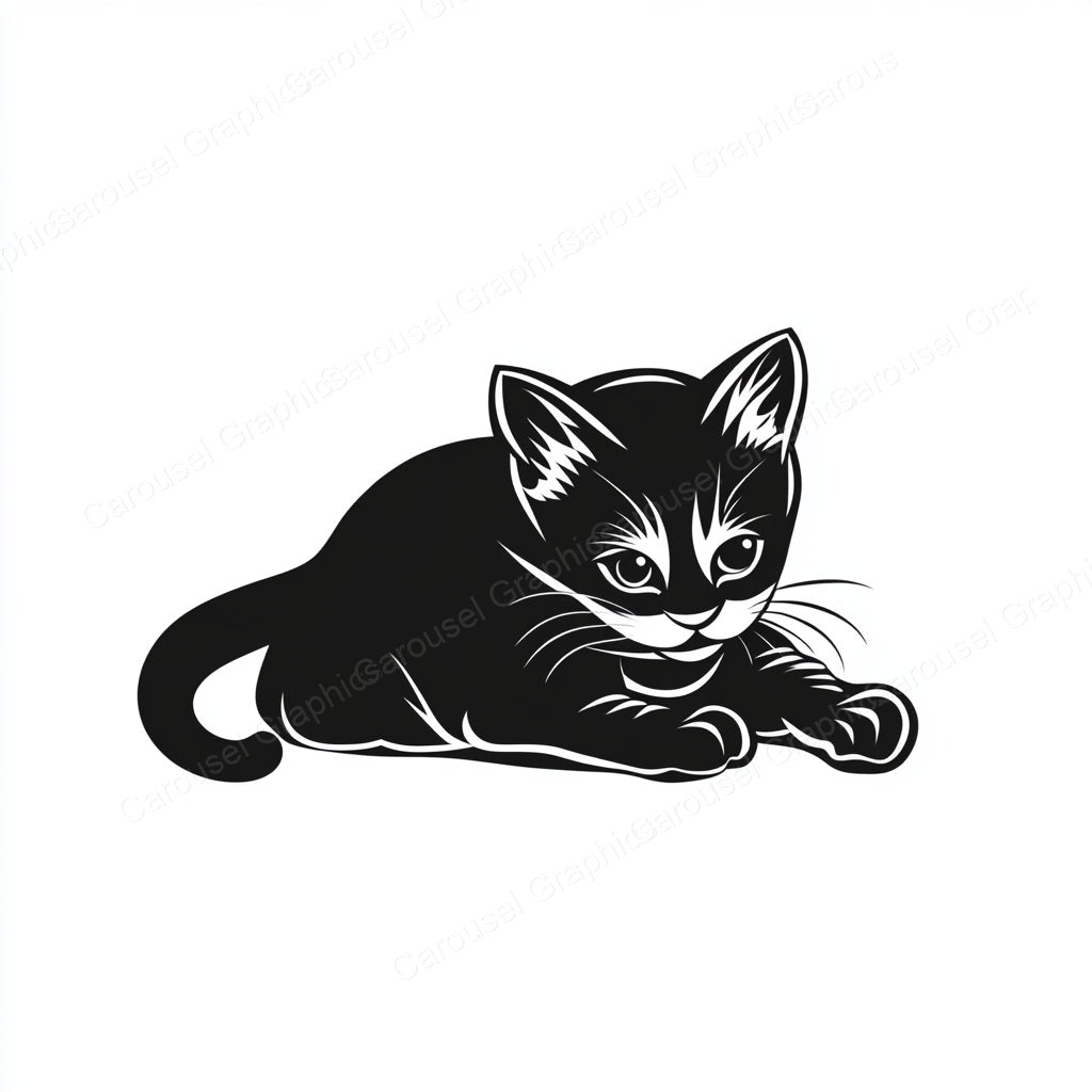 Kitten Vector Graphic preview