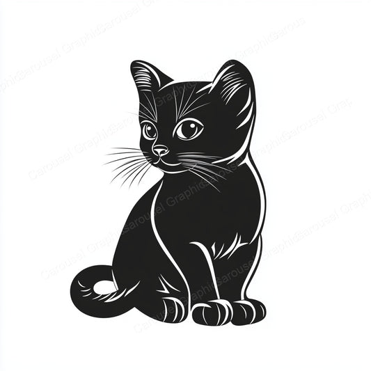 Kitten Vector Graphic preview