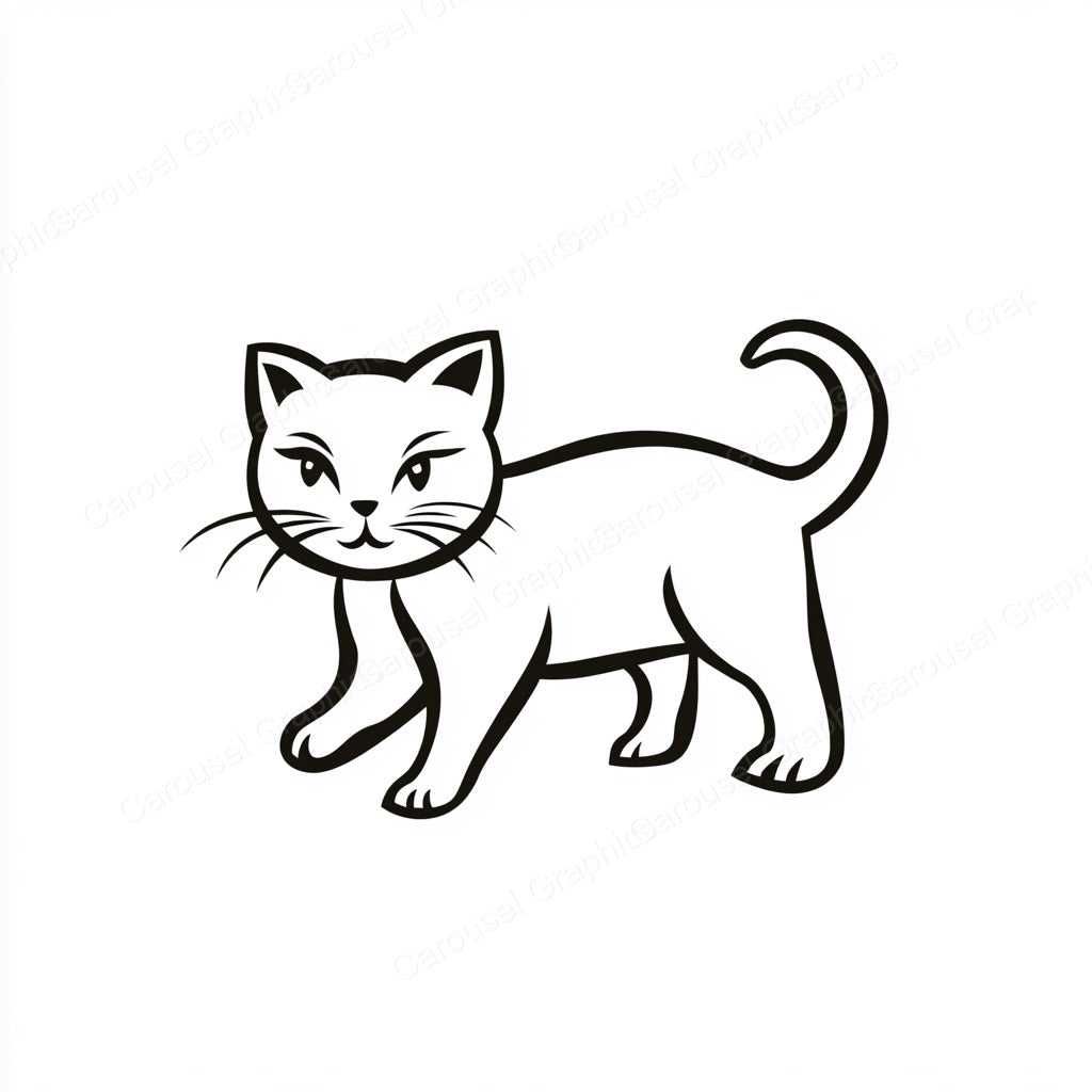 Kitten Vector Graphic preview