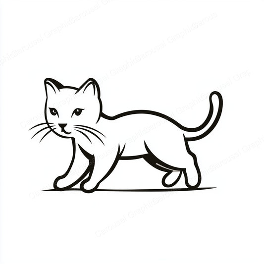 Kitten Vector Graphic preview