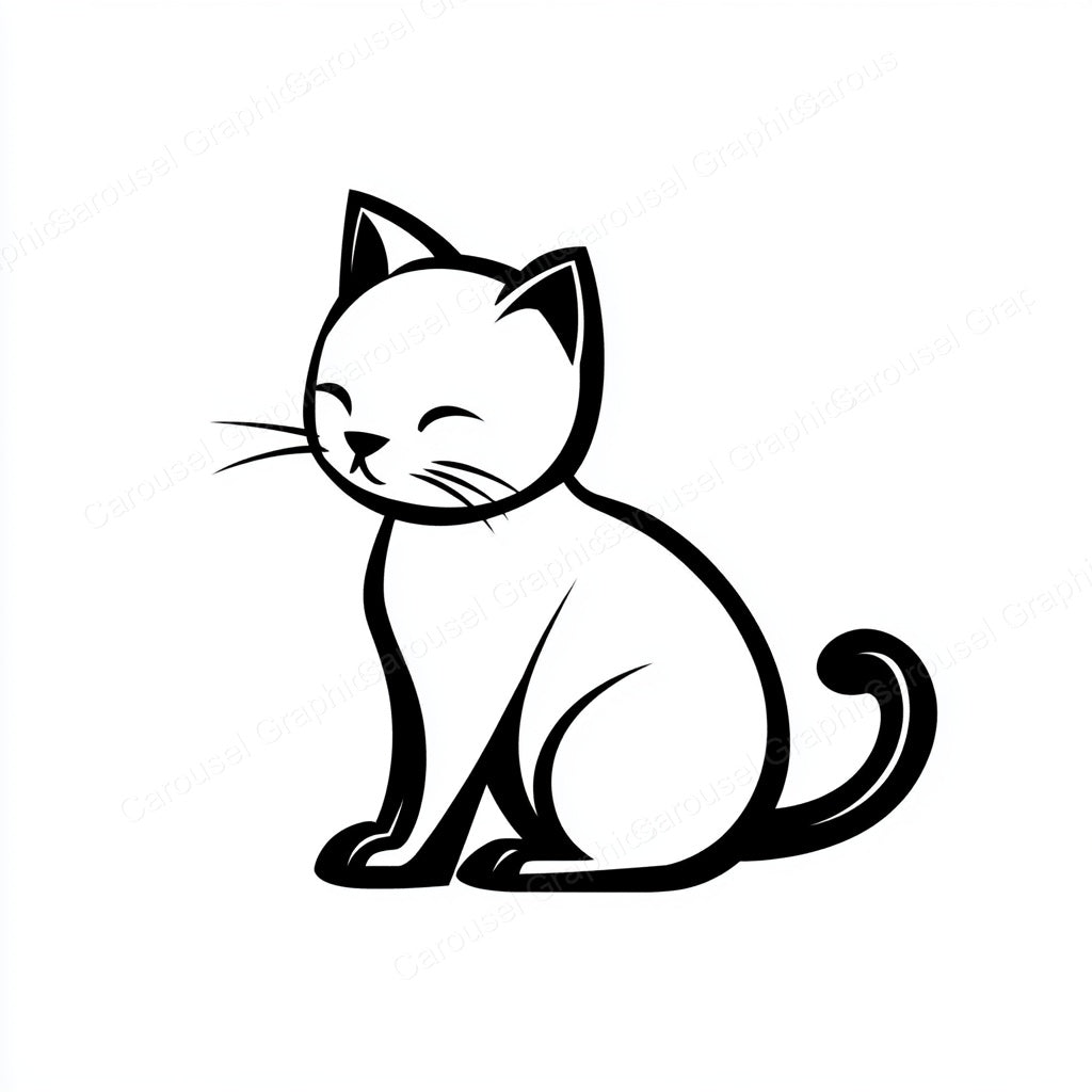 Kitten Vector Graphic preview