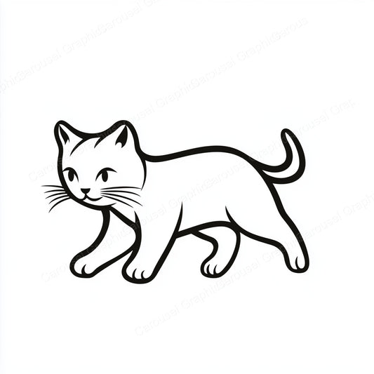 Kitten Vector Graphic preview