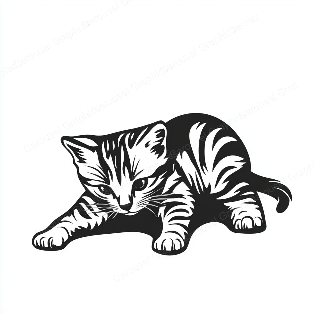 Kitten Vector Graphic preview