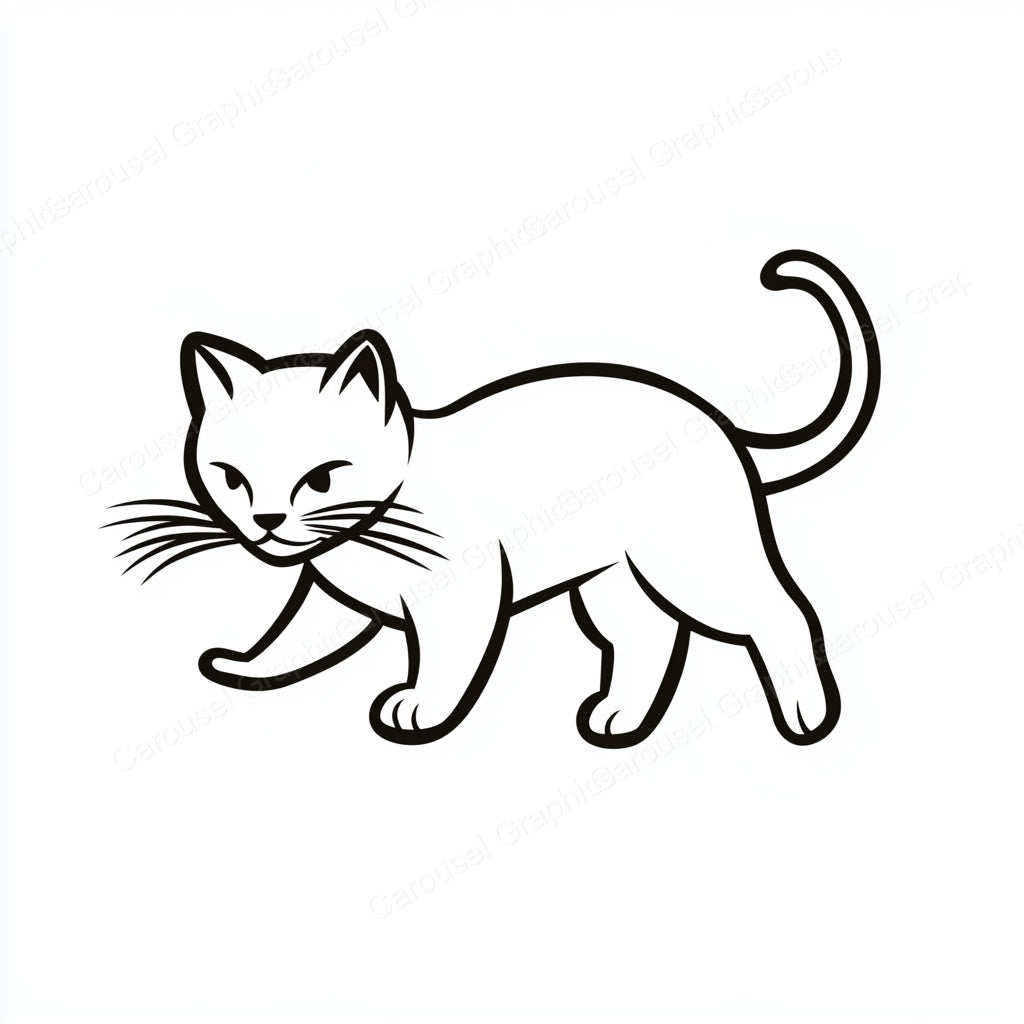 Kitten Vector Graphic preview