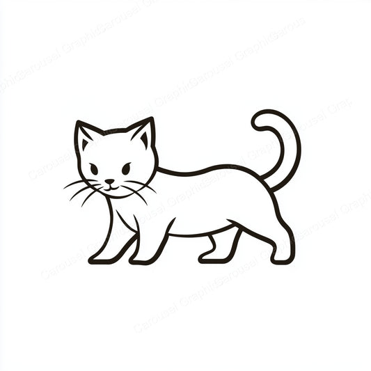 Kitten Vector Graphic preview