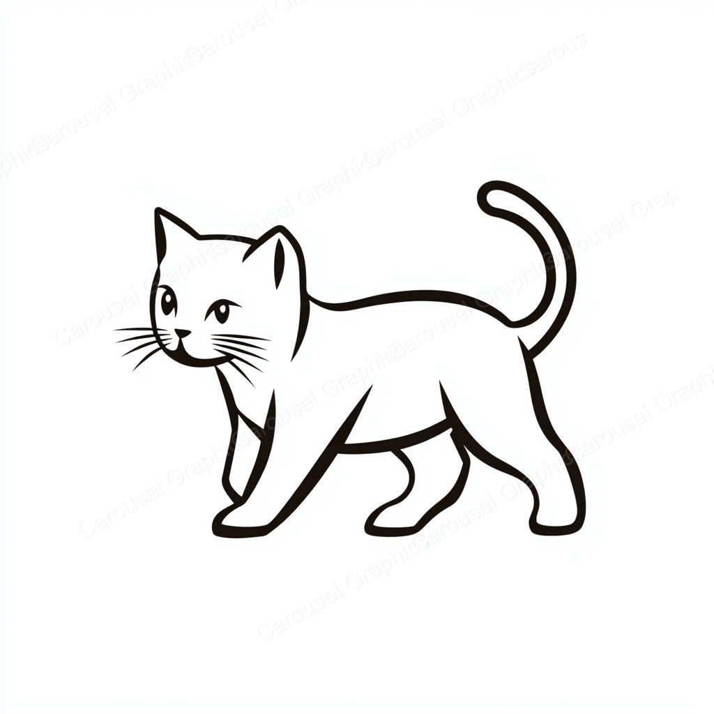 Kitten Vector Graphic preview