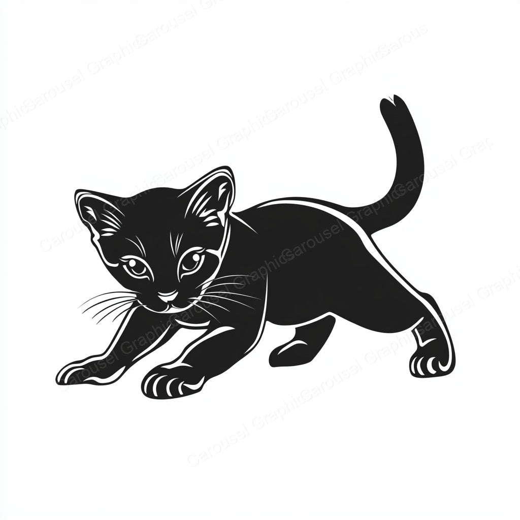 Kitten Vector Graphic preview