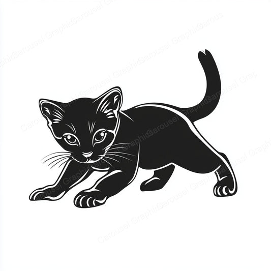 Kitten Vector Graphic preview