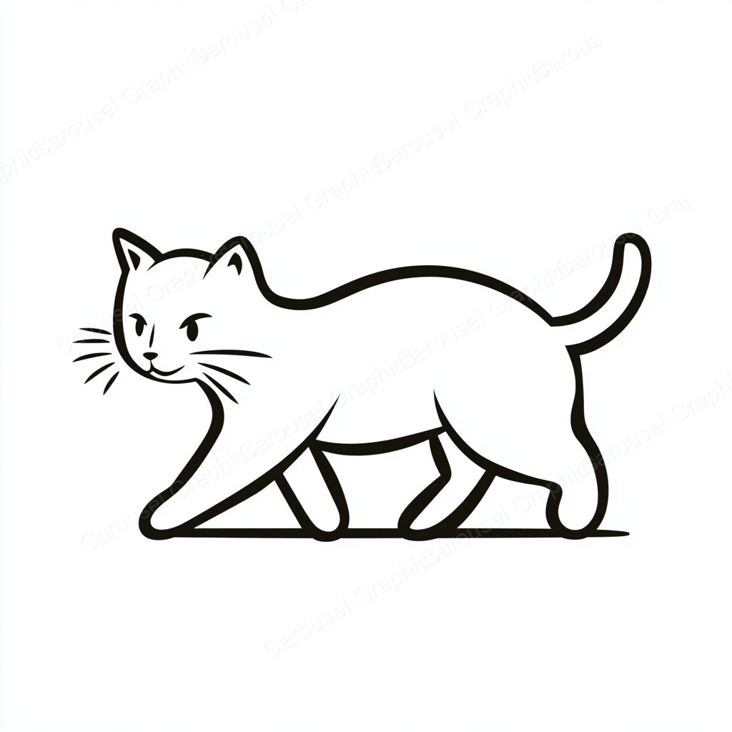 Kitten Vector Graphic preview