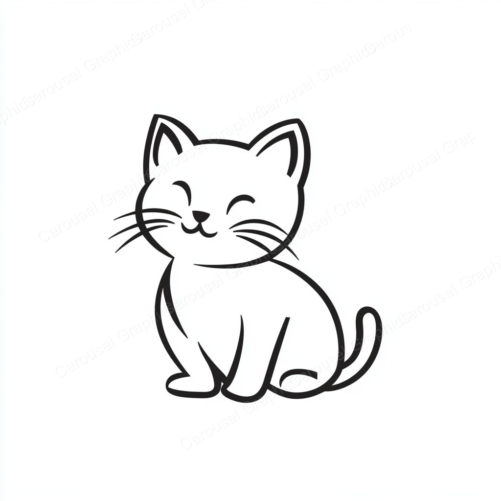 Kitten Vector Graphic preview