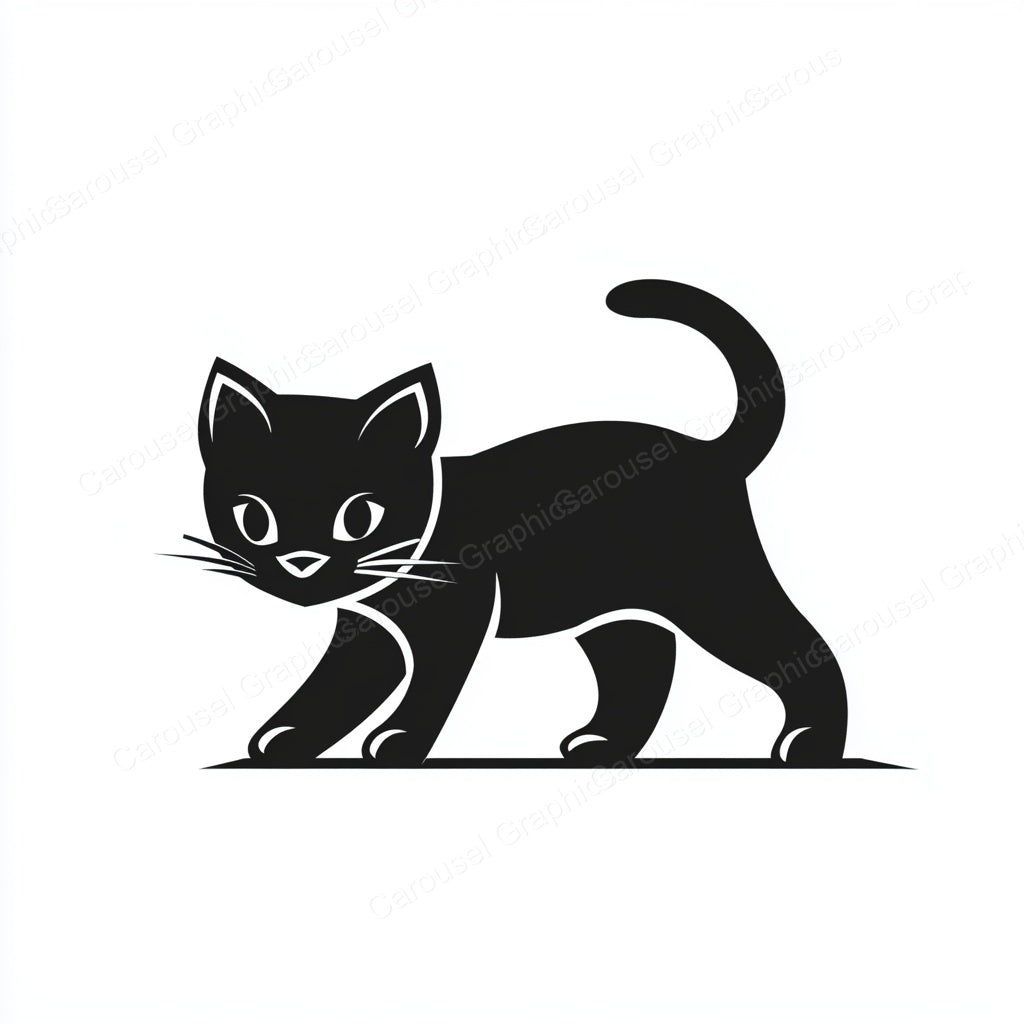 Kitten Vector Graphic preview