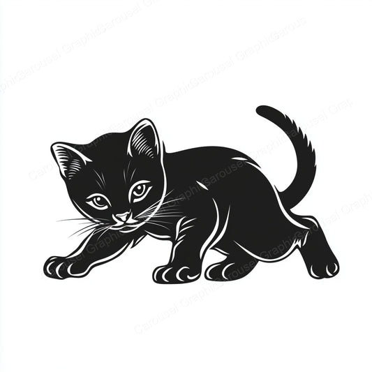 Kitten Vector Graphic preview