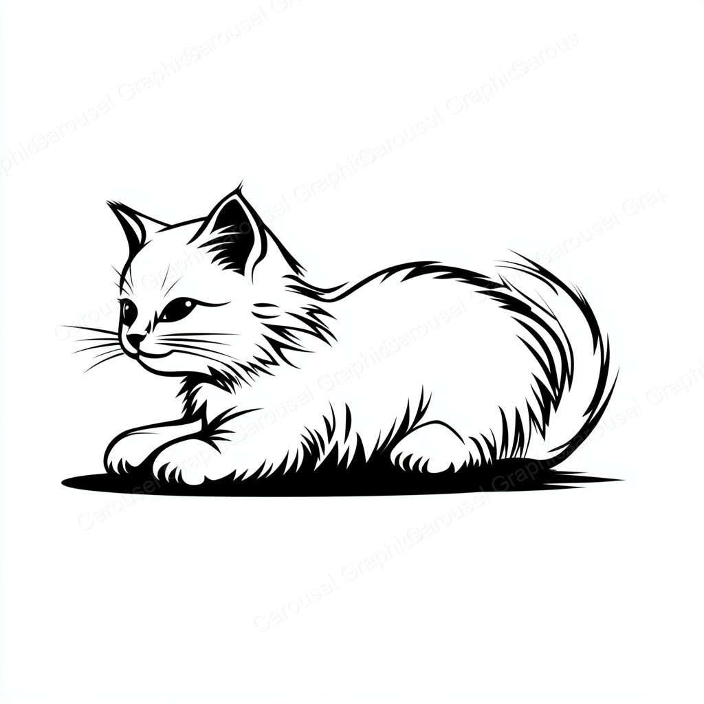 Kitten Vector Graphic preview